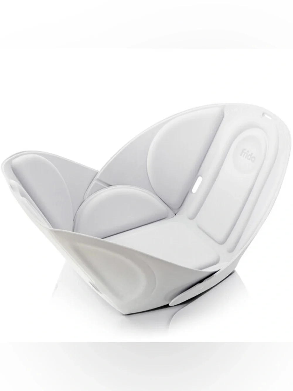 Frida Baby Soft Sink Baby Bath Infant Bather Seat Gray Cushion Newborn NEW